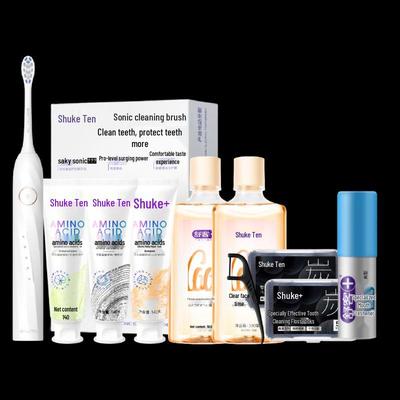 Shuke Electric Toothbrush Oral Care 9-Piece Set