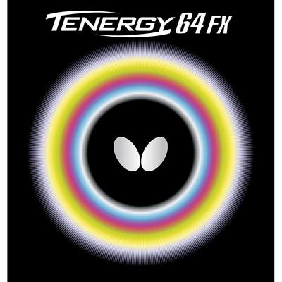Butterfly Tischtennisbelag Tenergy 64 FX Back Soft Tension 05920 Schwarz Medium (Rotieren)