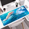 Elsa Theme Mouse Pad, Non Slip Rubber Base, Multifunctional Office & Home Decor, Perfect for Workspace Personalization.