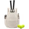 Zipper Closure Tennis Crossbody Backpack Waterproof Tennis Racket Bag  Home Fitness