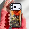 Firefighter Heroes Fireman print Phone Case for iPhone 17 16 15 14 13 Pro Max Back Cover for 12 11 Pro Coque