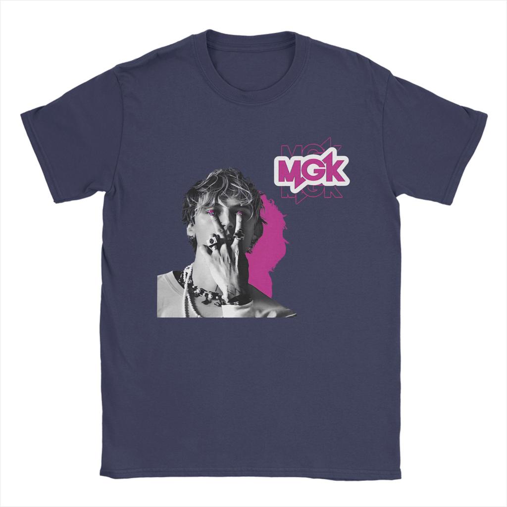 Harajuku T Shirt MGK Singer Cotton T Shirts Hip Hop Tshirt for Men Summer Y2K Funny Design Short Sleeve Tees