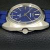 USED HMT HAND-WINDING INDIAN MENS BLUE COLOR DIAL WATCH A432125-2 R110-a432125