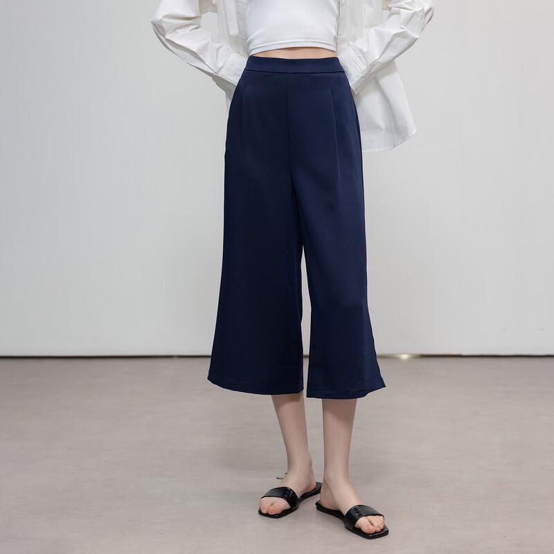 Women s Relaxed High-Waist Wide-Leg Cropped Pants XXL