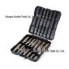 99-Piece Titanium-Plated Twist Drill Bit & Hole Opener Set for Woodworking & Metalworking