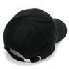 FRUIT OF THE LOOM Logo Embroidered Cotton Low-Profile Polo Cap, 6-Panel, Unisex, Jet Cap for Men and Women (Black)
