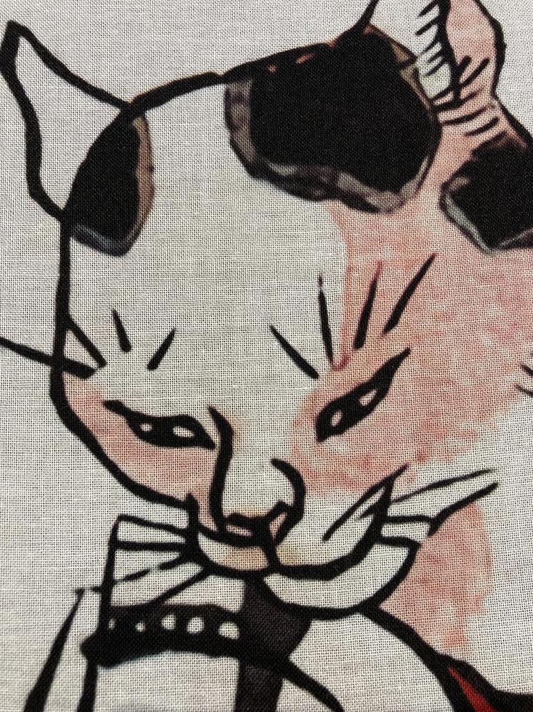 Tenugui by Utagawa Cat In a Yukata Ukiyo-e (hand Towel) Kuniyoshi,