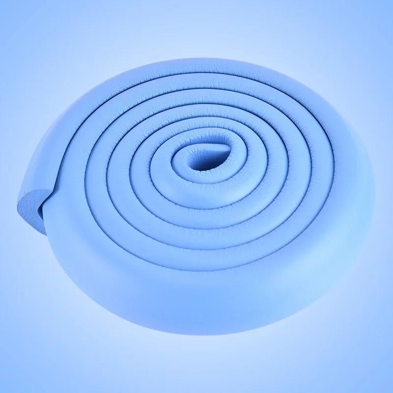 2m Thicken Baby Bumper Strip Furniture Anti-collision Strip L Type with Double-sided Tape Coffee Table Corner Protection Strips