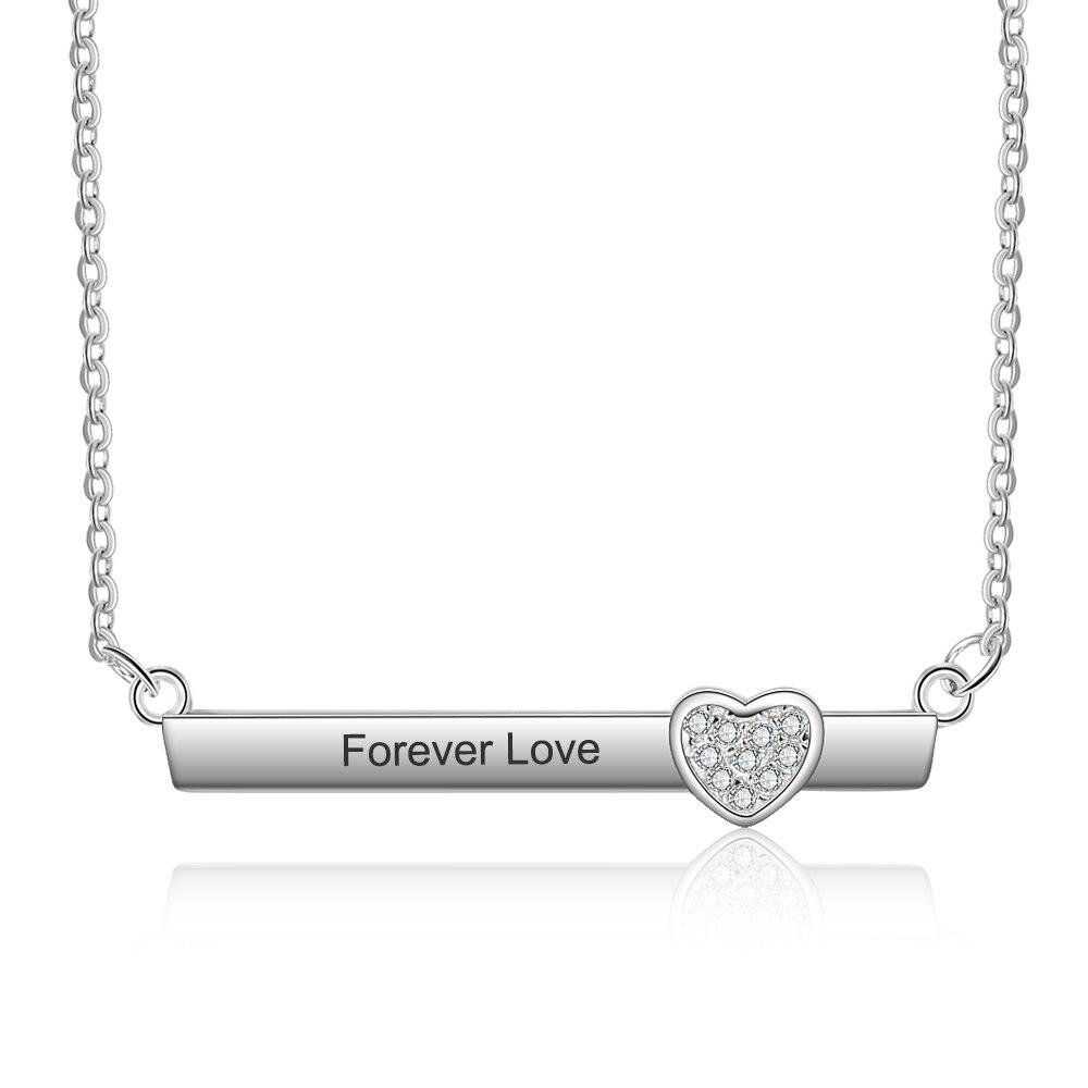 Buy Personalized Name Bar Necklace 