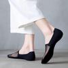 Ponožky No Show pro muže a ženy Neviditelné Ponožky z Ledového Hedvábí Prodyšné Tenké Nízké Ponožky Protiskluzové Ponožky ke Balerínám Lodním Botám Teniskám