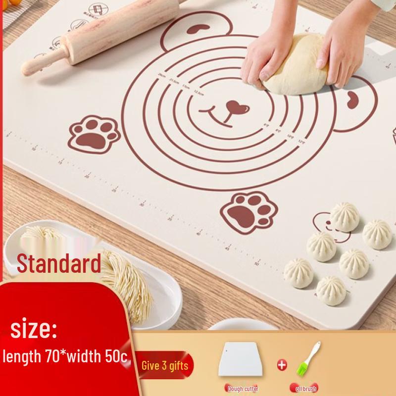 Thickened Silicone Dough Kneading Mat Set