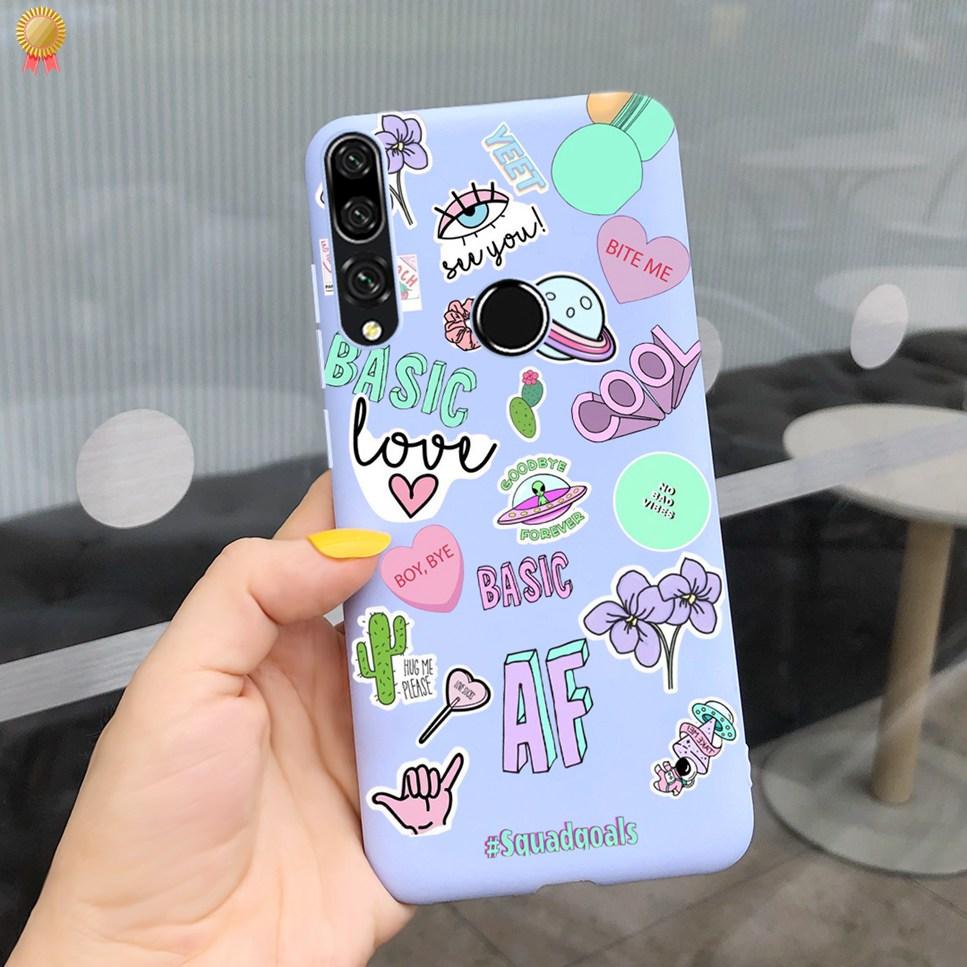 For Honor 9X Pro RU Case Cute Cartoon Cool Black Pink Silicone Back Cover For Huawei Honor9X Honor 9X Pro 9XPro 4G Phone Case