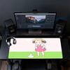 Mei Kusakabe Cartoon Mouse Pad, Large Gaming Desk Mat, Non-slip XXL Mousepad for Laptop & Tablet, Mini PC Playmat with Stitched Edges