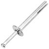 White Zinc-Plated M6 American Expansion Screw for Cement Walls