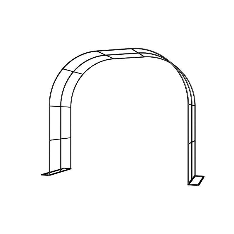 Rust-Proof Arch Trellis: Reinforced Climbing Vine Stand for Indoor/Outdoor Gardens and Courtyards.