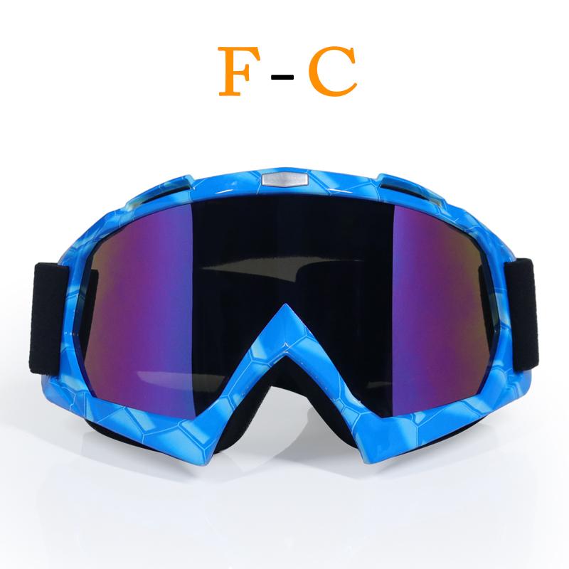 New Arrival High quality transparent Sport racing off road motocross goggles glasses motorcycle dirt bike Clear Lenses2