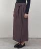 WEDNESDAYOASISFORWOMEN Vintage Washed Wrap Skirt_Vintage Brown(Wb6Sk06)