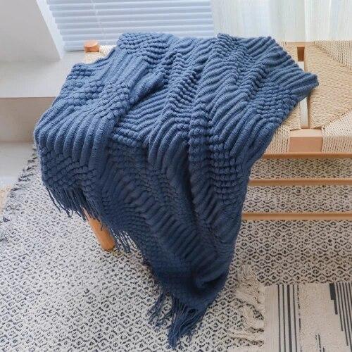 Nordic Sofa Light Luxury Blanket Cloak Shawl Office Nap Blanket