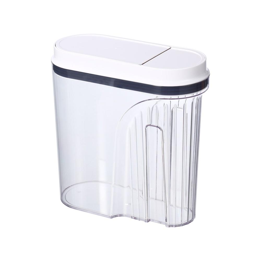 19-Cup Airtight Cereal Container with Pop-Up Lid Easy Pour Spout BPA-Free Dishwasher Safe One Touch Lid Food Storage Jar
