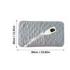 Automatic Thermostat Electric Heating Pad with Safety Shutoff Overheat Protections 220-240V Plush Heat Mat for Family