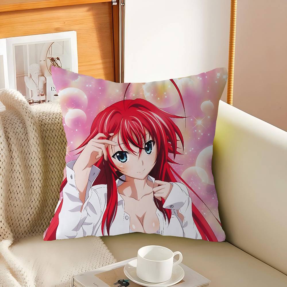 Rias G-Gremory Pillow Gift Home Office Decoration Pillow Bedroom Sofa Car Cushion CoverPillow Case