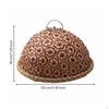 Bamboo Dish Cover Tent Handmade Food Dome Shielded Woven Meal for Tabletop, Dining Room