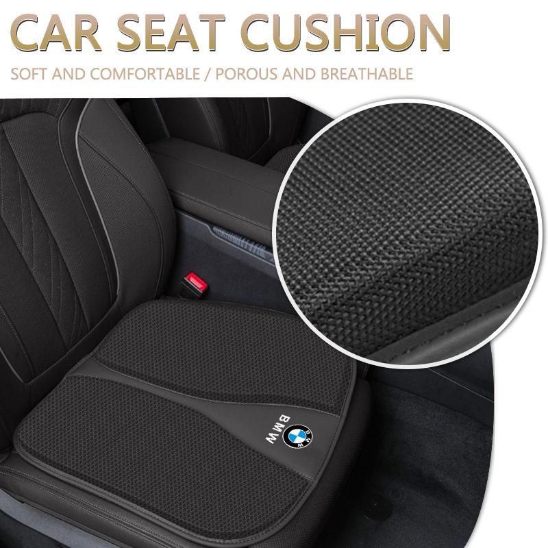 Soft Car Seat Cushion PU Leather Ventilated All Season Seat Cushion Covers For BMW M Performance E90 E92 F07 G30 G20 F40 E60 E70