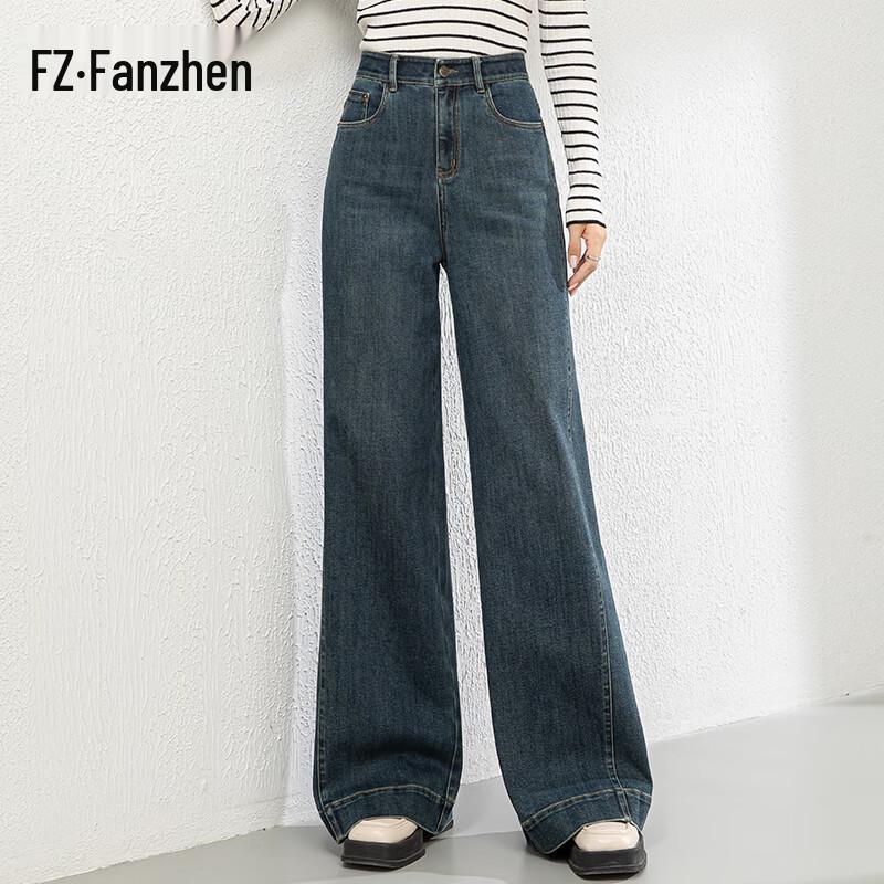 

Women s High-Waist Wide-Leg Jeans 29