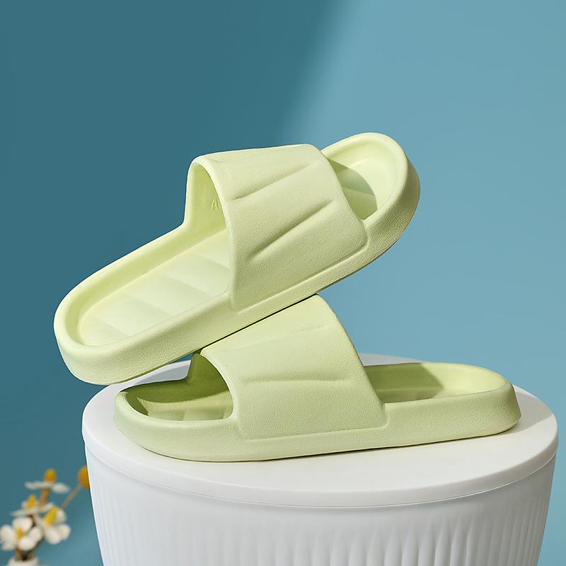 Women's EVA Slippers, Men's Thick Soled Slippers, Bathroom Anti Slip, Home Indoor and Summer Outdoor Wear