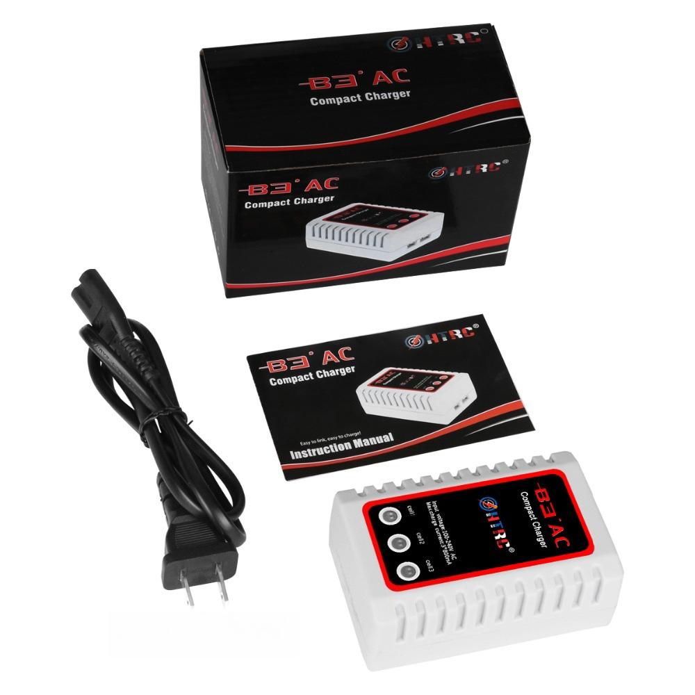 B3AC RC Charger for 2s-3s LiPo Battery Compact Balance Charger 2-3 Cells Lipo Balancing RC Toys