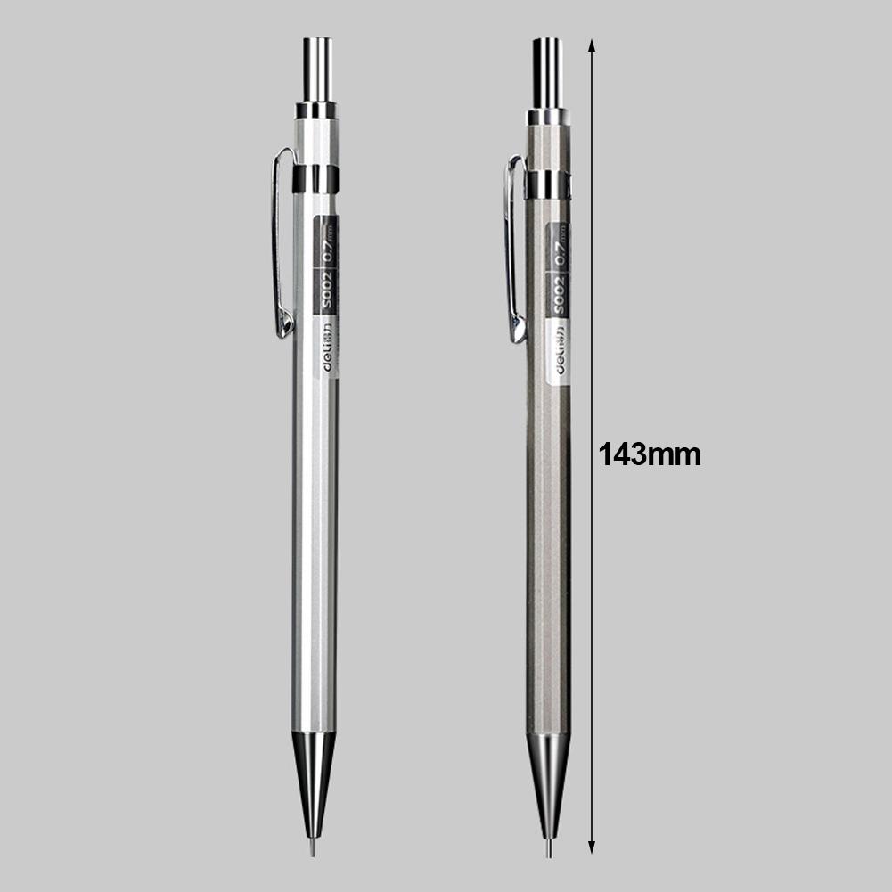 0,5/0,7 mm creion mecanic metal 2B creion automat scriere instrumente desen papetărie rechizite școlare de birou