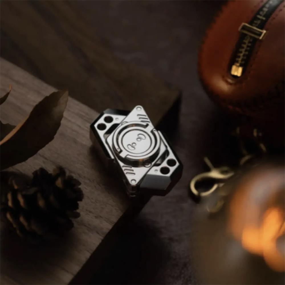 Jingzhe Zirconium Alloy Fidget Spinner Edc Toys Anti Stress Hand Spinner Fidget Slider Anxiety Relief Adhd  Sensory Toys