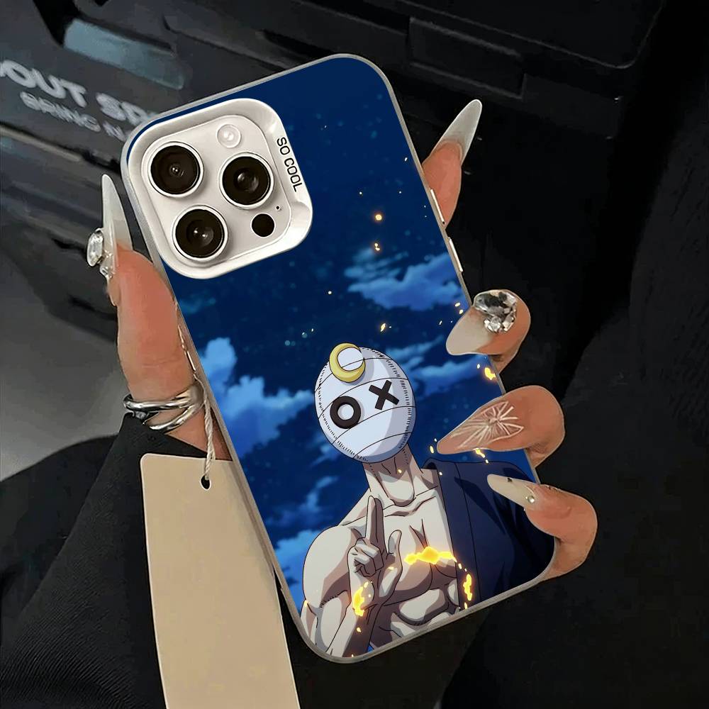 Shonen anime -Fire- Force Phone Case For iPhone 17,16,15,14,13,12,11 Plus,Pro Max,XS,white silver phone case