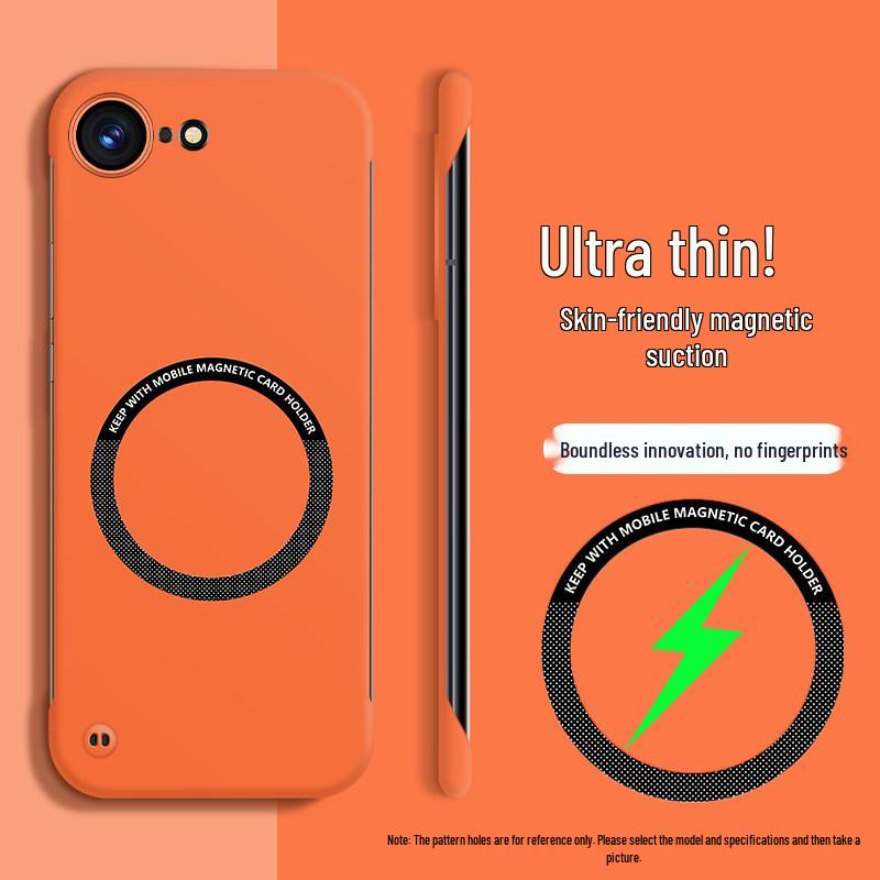 

Compatible with Apple 17e Phone Case: New Magnetic Borderless, Ultra-Thin, Drop-Proof Protective Case with a High-End Feel. iPhone 17 Air