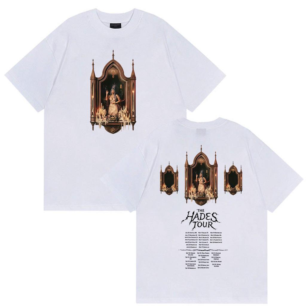 Melanie Martinez Hades Tour 2026 Graphic T Shirt Unisex Unisex Vintage Oversized Cotton Tshirts Summer High Quality Fashion Tshirt