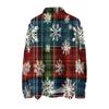 Women's Fashion Crew-neck Casual Long-sleeved Christmas Printed Turtleneck Knitted Top