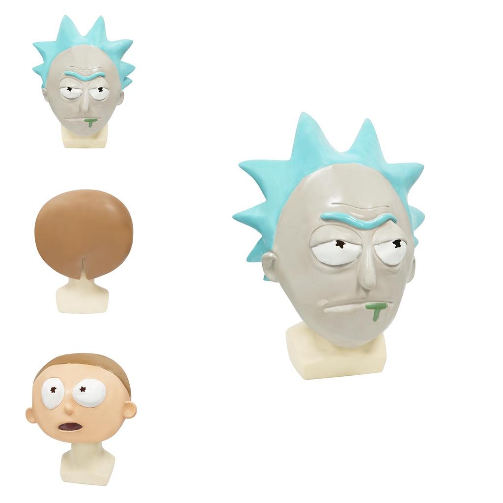 Rick And Morty Professor Latexmaske Halloween Anime Cosplay Kopfbedeckung DIY Spaß Geeignet für verschiedene Festivals