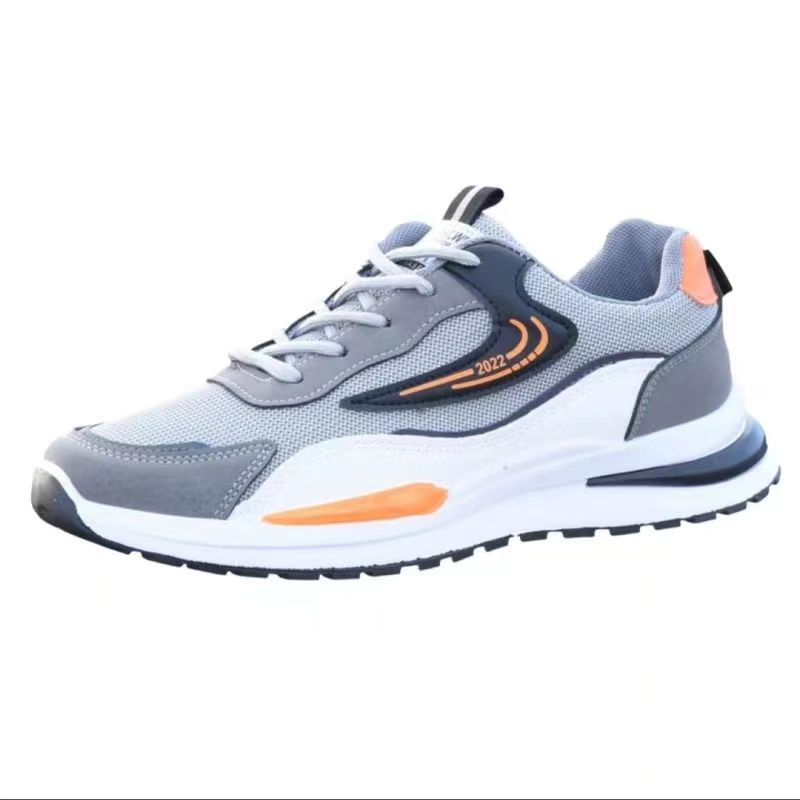 Men's Sports Shoes Summer New Fashion Trend Breathable Mesh Shoes Travel Running Shoes Men's Sports Casual Shoes