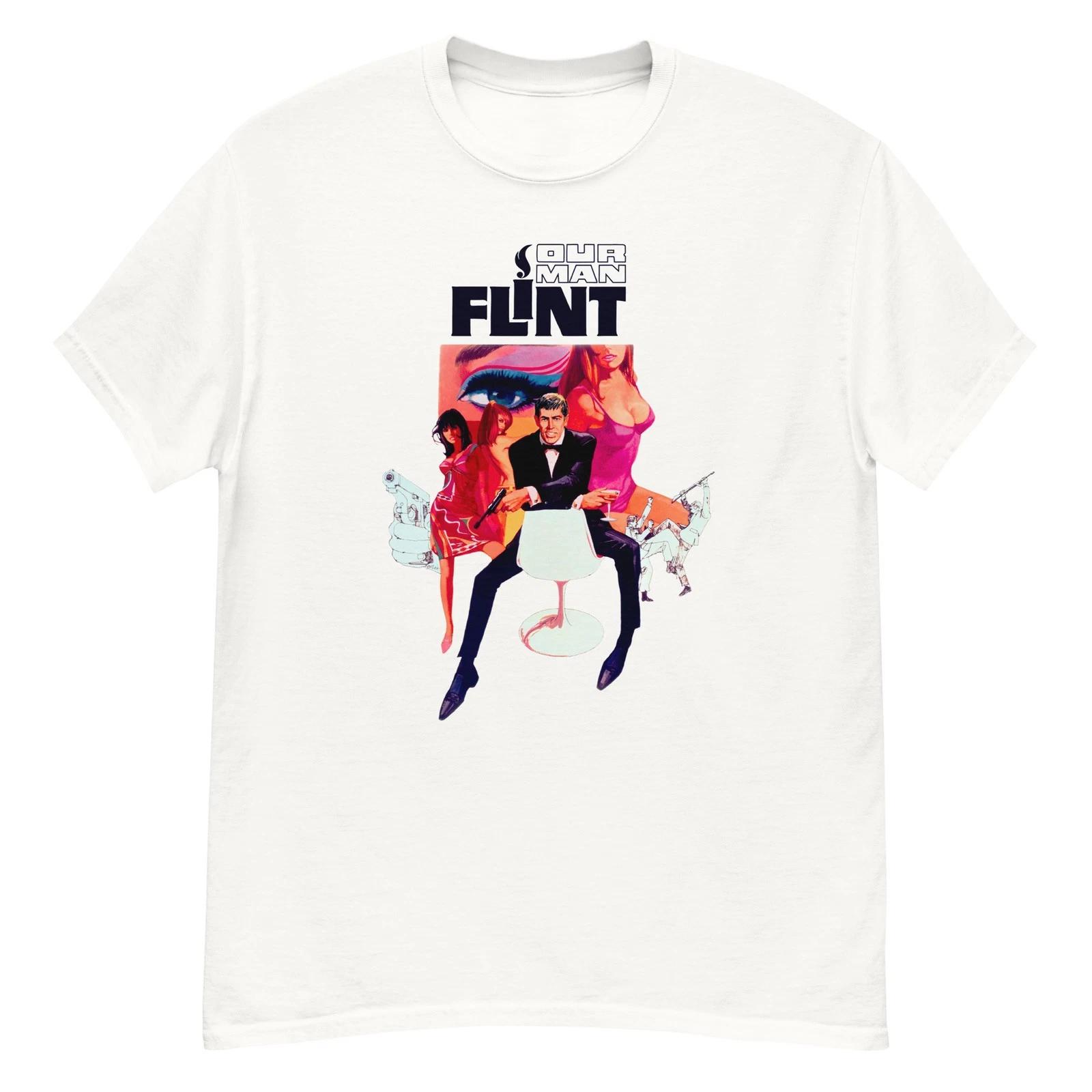 Our Man Flint (1966) fan art t-shirt S