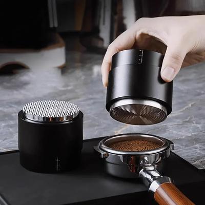 Paslanmaz Çelik 3'ü 1 arada Kahve Dağıtıcı Karıştırıcı İğneler Pres Toz Çekiç Kahve Tamper İğneler Espresso Tamper Düzeltme Aracı