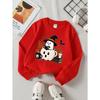 Halloween Sweatshirt met Lange Mouwen voor Meisjes, Casual Top met Ronde Hals en Leuke Print, Herfstkleding voor Kinderen, Geschikt voor Trick-or-Treat Feesten en Halloween