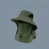 Spring and Summer Fishing Hat Outdoor Climbing Fishing Face and Neck Protection Integrated Sun Hat Sun Hat
