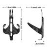 Haltbarkeit Carbonfaser Flaschenhalter Leichtgewicht Fahrrad Wasserflaschenhalter für lange Radtouren und tägliche Pendelfahrten