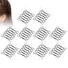 10pcs Invisible Broken Hair Hairpin Styling Accessories Bang Fixed Insert Comb Women Adult Tiara Tools Roll Curve Needle Gift
