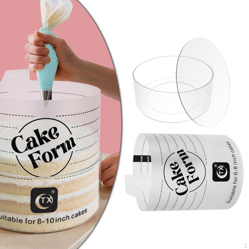 Akrylová dortová forma Multifunkční Odolnost Přenosná DIY Nástroj na výrobu