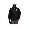 Jordan Solid Color Logo Stand Collar Zip Jacket Men Jacket Black DM3090-010