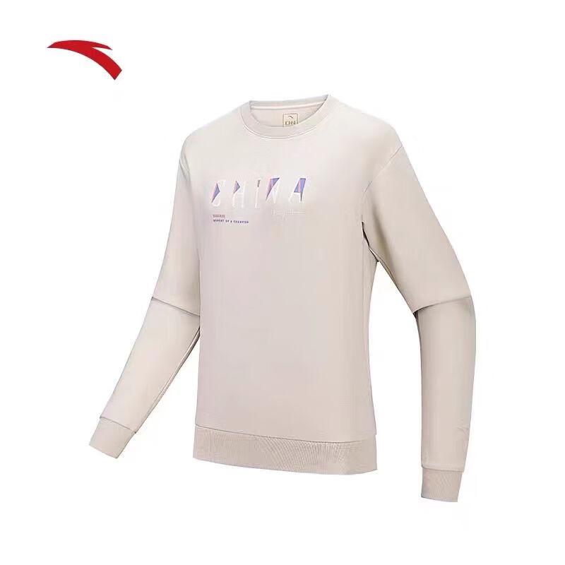 Anta Women's CHN Series Round Neck Pullover Sweatshirt