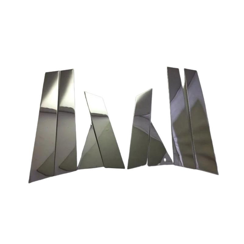 Body Stainless Steel For Nissan Altima Teana 2013 2014 2015 2016 2017 2018 Glass Window Garnish Pillar Middle Column Trim 8PCs