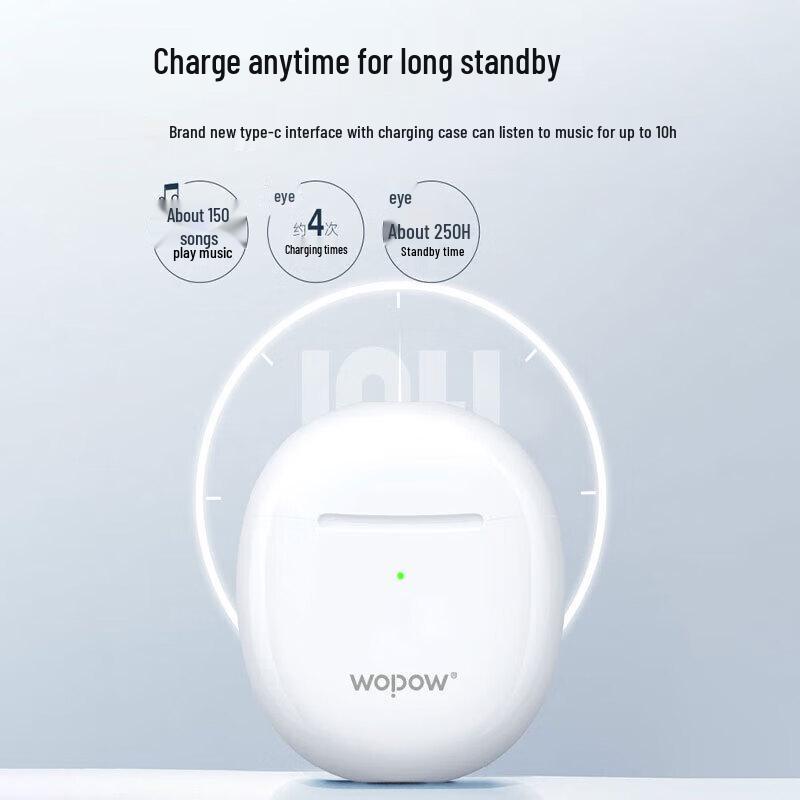 Woopin TWS07 Semi-in-ear Bluetooth Earbuds