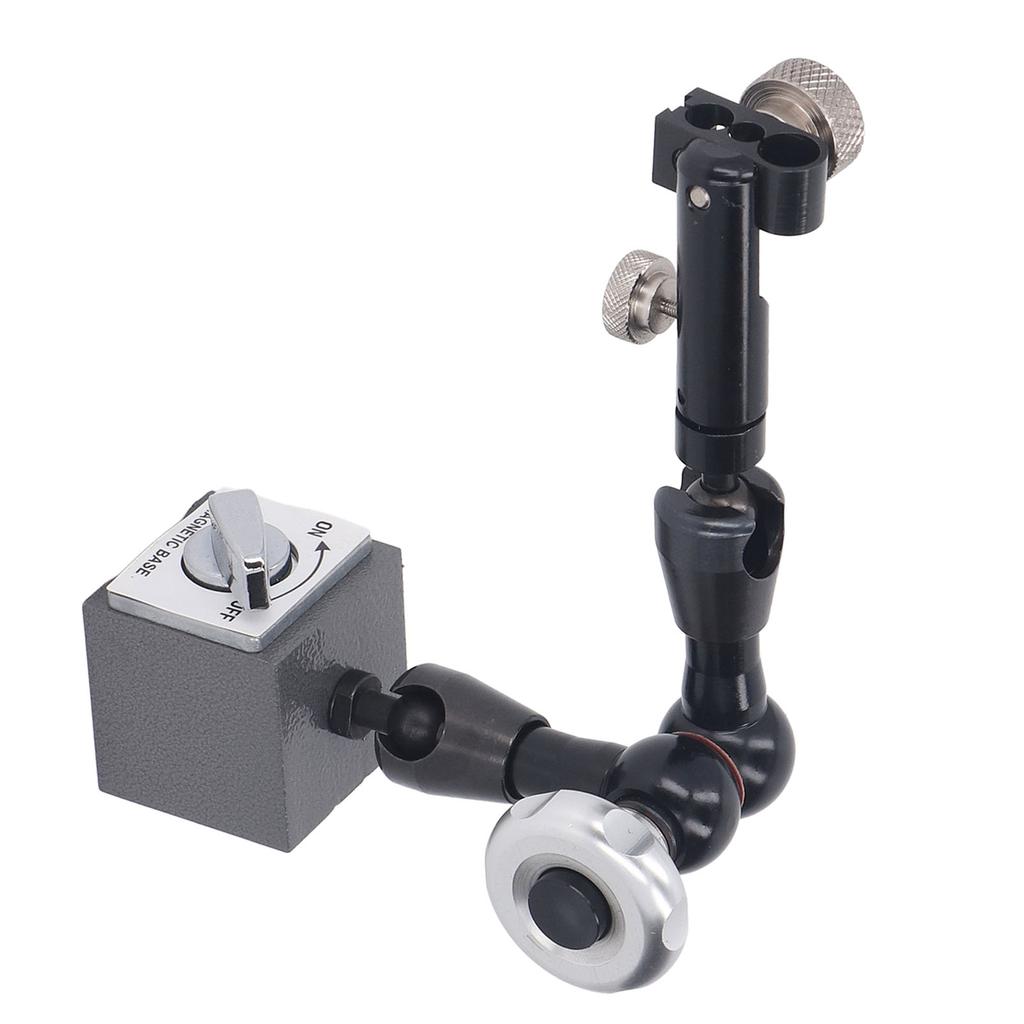 Magnetic Dial Indicator Holder Spherical Universal Fine Tuning Dial Indicator Mount Stand for